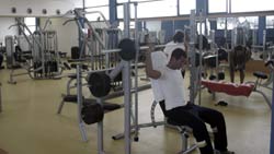 Sala de musculación, Parque Deportivo Puerto de Arrecife, Arrecife de Lanzarote