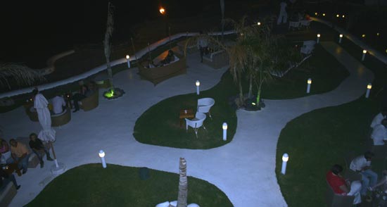 Terraza Marea, la noche en Playa Blanca, Lanzarote