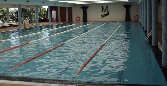 Piscina cubierta Las Marinas Club Resort, Costa Teguise, Lanzarote