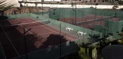 Pistas de tenis y pádel de Las Marinas Club Resort, Costa Teguise, Lanzarote