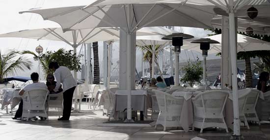 Terraza del Amura, Puerto Calero, Lanzarote