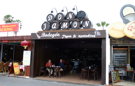 Don Jamón, de tapas en Puerto del Carmen, Lanzarote