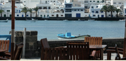 Terraza del restaurante La Puntilla, Arrecife, Lanzarote