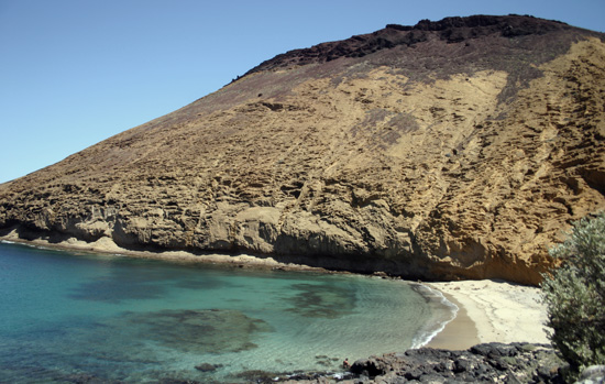 Montaña Amarilla, La Graciosa, Lanzarote