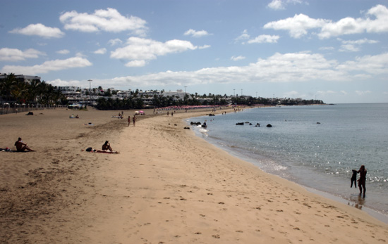 Playa Grande, Puerto del Carmen, Lanzarote