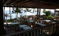 Terraza-comedor del Hotel Los Fariones, Puerto del Carmen, Lanzarote