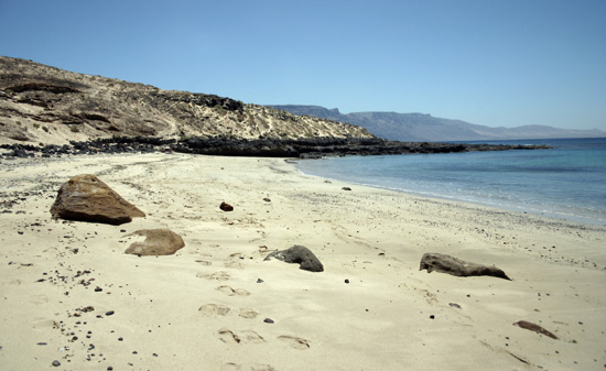 Montaña Amarilla, La Graciosa, Lanzarote