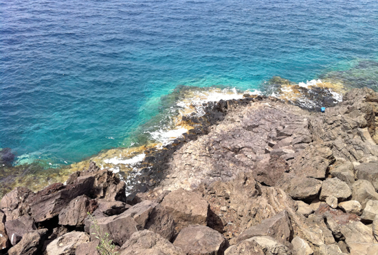 Barranco del Quíquere,  cala de Puerto del Carmen