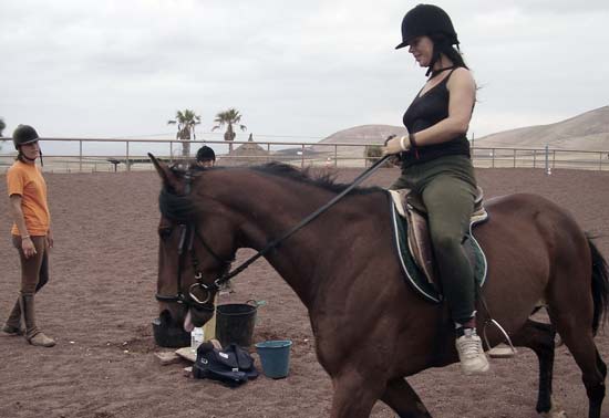 Clases de equitación para niños en Lanzarote