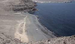 Playa de El Pozo, sendero Femés-Playa Quemada, senderismo en Lanzarote