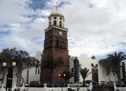 Primer plano de Las Salinas de Janubio, Lanzarote