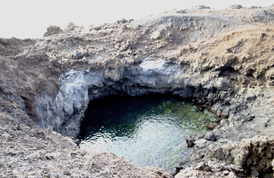 piscina natural Cueva del Agua, Guatiza, Lanzarote