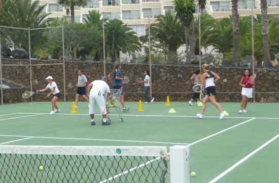 Lanz-tennis, escuela de tenis de Lanzarote