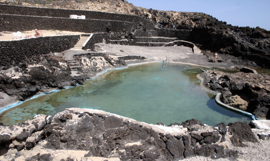 Natural Swimming Pools of Charco del Palo in Mala, Lanzarote