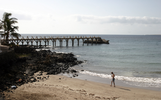 Playa de La Garita, Arrieta, Lanzarote