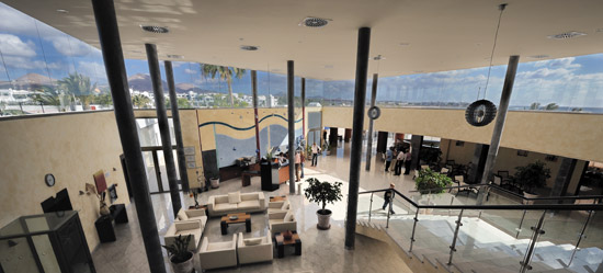 Hotel Las Costas, recepción, Puerto del Carmen, Lanzarote