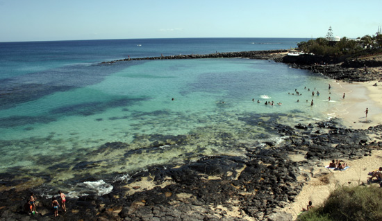 Playa El Ancla, cala de Costa Teguise