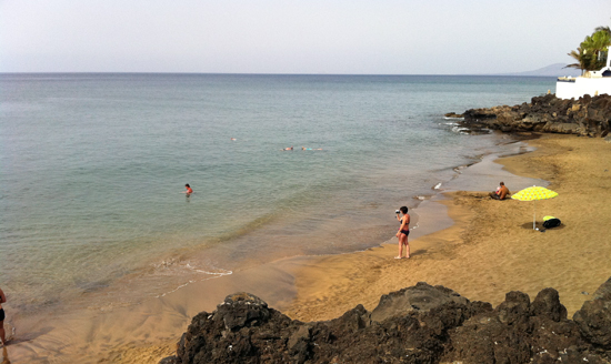Playa de la arena, Playa Quemada, Lanzarote