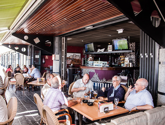 Ambiente de La Cervecería de El Reducto, Cafés y Terrazas de Arrecife de Lanzarote