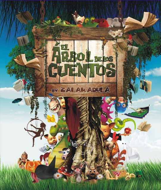 El arbol de los cuentos, por Zalakadula, teatro infantil en Lanzarote