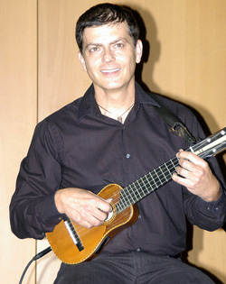 Concierto de Benito Cabrera en las fiestas de Caleta de Famara
