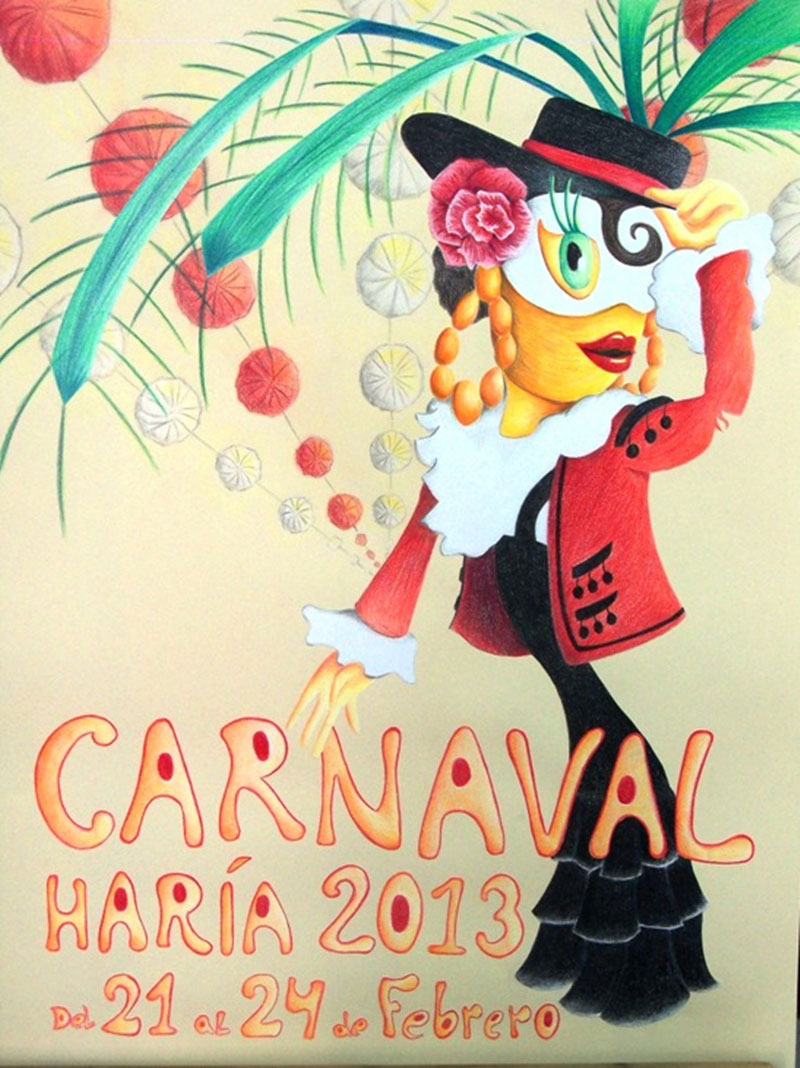 Programa de las fiestas del carnaval 2013 de Haría, Lanzarote