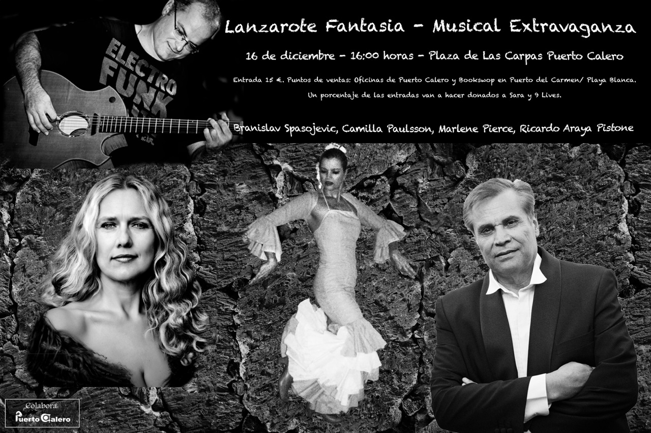 Lanzarote fantasia, musical extravaganza en Puerto Calero, Lanzarote