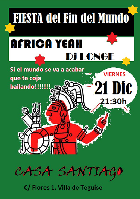 Concierto de Africa Yeah en La Villa de Teguise, en Casa Santiago, en Lanzarote