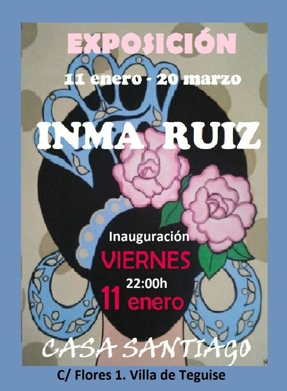 Exposición de Inma Ruiz en Lanzarote