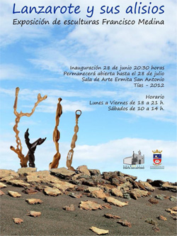 Lanzarote y sus alisios, Esculturas de Francisco Medina