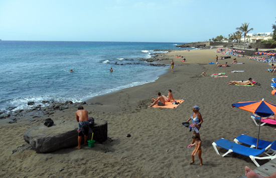 Playa Bastián, Costa Teguise, Lanzarote