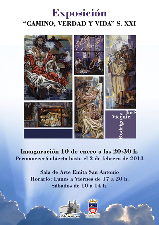 Exposición religiosa de Vicente Rodríguez en Lanzarote