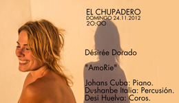 Concierto AmoRíe en El Chupadero, La Geria, Lanzarote