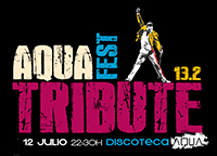 Aqua Tribute Fest 13.2 en sala Aqua de Arrecife de Lanzarote