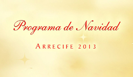 Programa de eventos de Navidad Arrecife 2013/2014