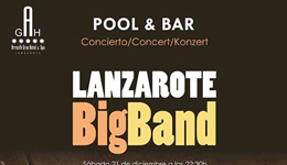 Concierto de Lanzarote Big Band en el Arrecife Gran Hotel & Spa