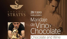 Evento de Maridaje de vino y chocolate con Ludovic en Bodega Stratvs, La Geria, Lanzarote