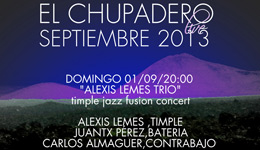 Conciertos en El Chupadero, música en vivo en La Geria, Lanzarote