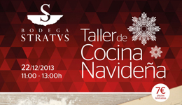 Taller de cocina navideña en Bodaga Stratvs