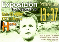 13+37 exposición de Domingo Haría en Lanzarote