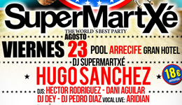 Fiesta SupermartXé desde Ibiza a Lanzarote en Arrecife Gran Hotel