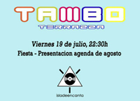 Fiesta presentacion de agenda y música en Terraza Tambo
