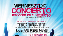 Concierto navideño en El Reducto