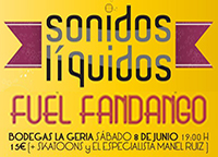 Concierto de Fuel Fandango en Bodegas La Geria. Sonidos Liquidos 2013, Lanzarote