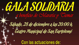 Gala Solidaria a beneficio de Mararía y Tiemar