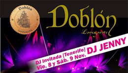 Actuación de DJ Jenny en Doblón Lanzarote