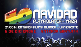Concierto Navidad 40 Playa Blanca 2013