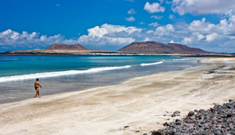 Playa Bajo el Risco de Famara, Lanzarote