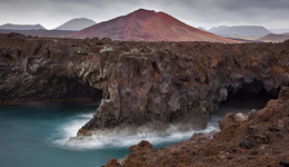 Ruta en coche por las Salinas de Janubio, Los Hervideros y el Charco de los Clicos, Lanzarote