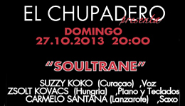 Música en vivo con Soultrane en El Chupadero 